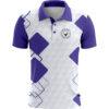 BG2501 Plaid Pattern Golf Polo