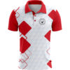 BG2501 Plaid Pattern Golf Polo