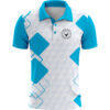BG2501 Plaid Pattern Golf Polo