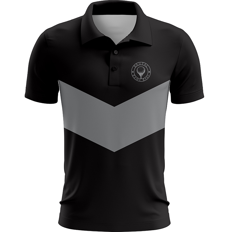 BG2503 Solid V Golf Polo