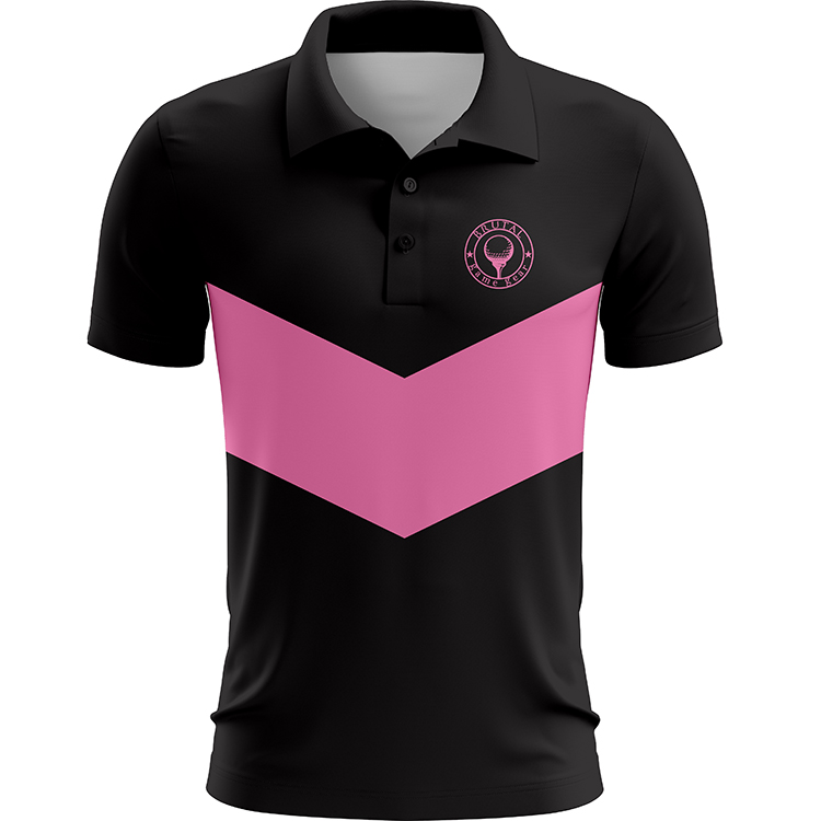 BG2503 Solid V Golf Polo