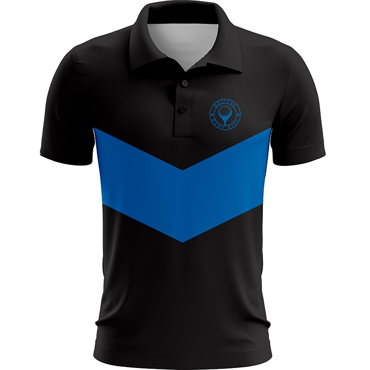 BG2503 Solid V Golf Polo