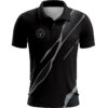 BG2506Black Marble Grey Front BG2506 Black Marble Golf Polo