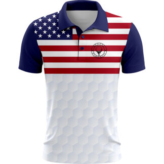 BG2508 Flag Top Golf Polo