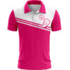 BG2510 Club Stripe Jersey pink front BG2510 Brutal Club Stripe Jersey
